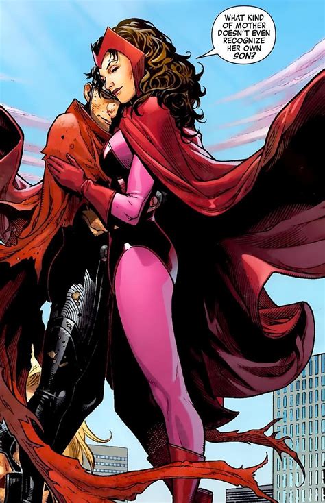 the scarlet witch and wiccan by jim cheung what kind of mother doesn t