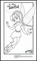 Tinkerbell Coloring Pages Friends Fawn sketch template