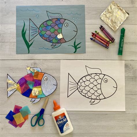 fun  fun rainbow fish activities  kinder teachers