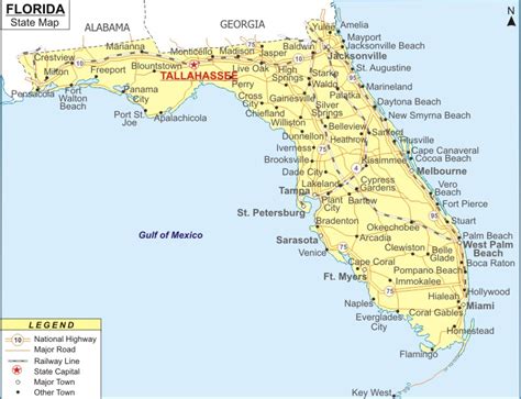 map  florida united states   wwwelevatein