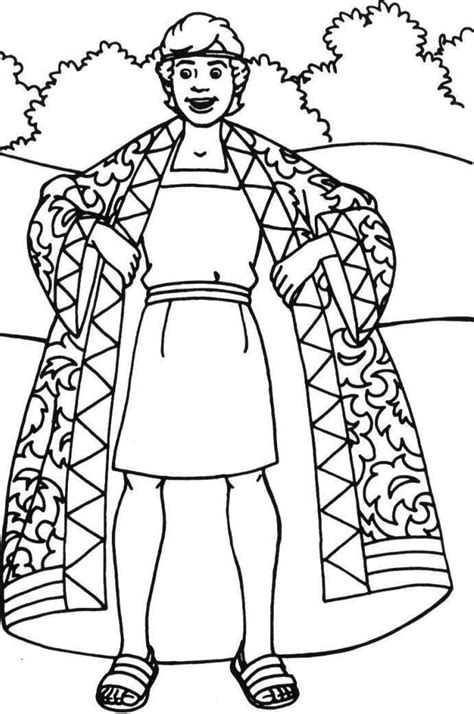 joseph coloring pages  coloring pages  kids sunday school