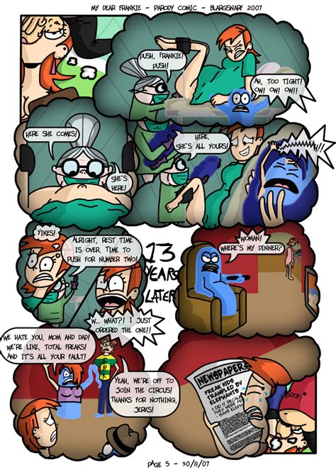 Rule 34 Birth Blargsnarf Bloo Comic Crying English Text Foster S Home