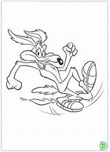 Coyote Coloring Wile Pages Dinokids Drawing Tunes Looney Close Drawings Printable Getcolorings sketch template