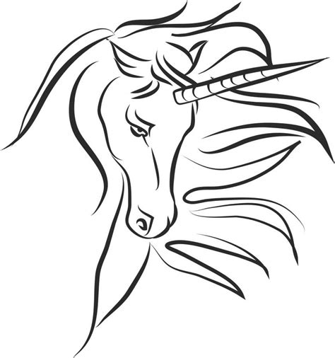 image  unicorn coloring page  photo