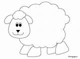 Coloring Sheep Pages Lamb Print Kids Drawing Printable Color Lion Getdrawings Bighorn Getcolorings sketch template