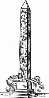 Obelisk Webster Merriam sketch template