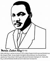 Luther Martin King Coloring Pages Kids Jr Worksheets Sheets Dream Worksheet Printable Speech Color Info Printables Bestcoloringpagesforkids Birthday Happy Search sketch template