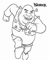 Shrek Coloring Printable Pages Kids Characters Colouring Color Fun Popular Colors sketch template