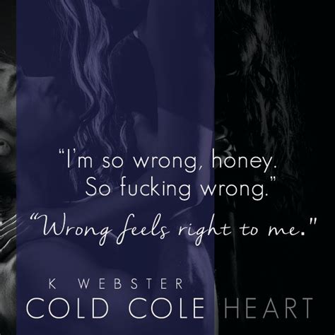 cover reveal ~ cold cole heart by k webster lots of book love 📚💘