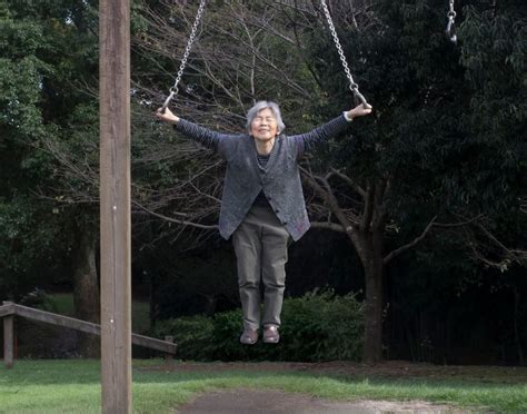japanese great grandmother at age 90 continues conquering social
