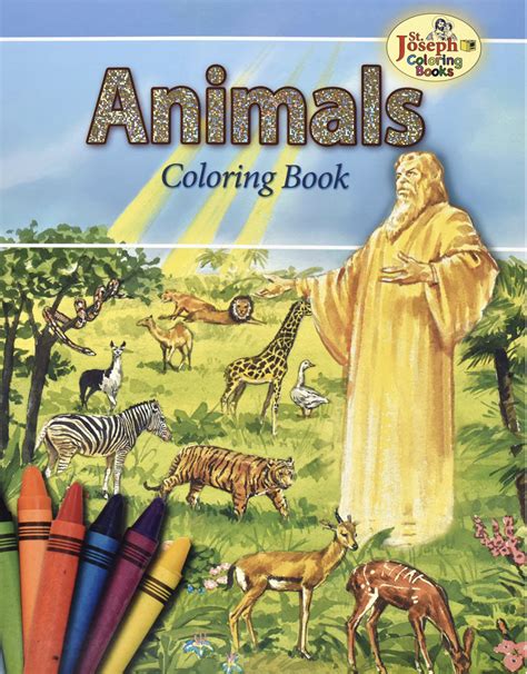 animals   bible coloring book stella maris books