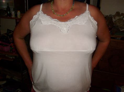 Milf Wife Shows Itty Bittty Bbw Tits In Sheer Top 2 Pics