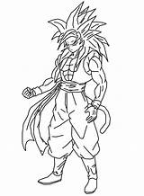 Gogeta Ssj4 Dbz Vegeta sketch template