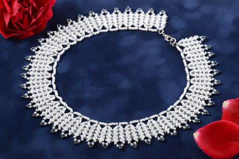 buy elegant handmade beaded necklace womens necklace designs bead