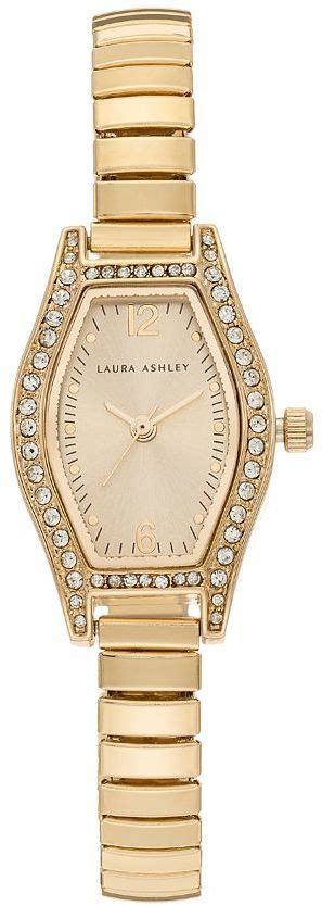 Laura Ashley Lifestyles Womens Crystal Expansion Watch Crystal