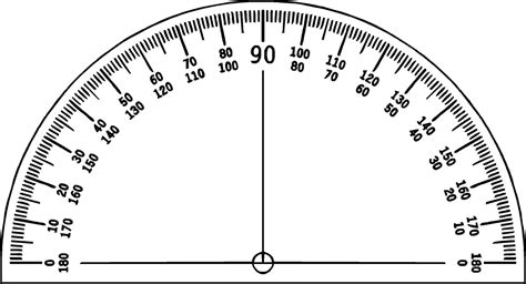 large small printable protractor    protractor math