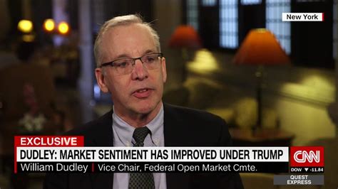 ny fed president market sentiment improved under trump video economy