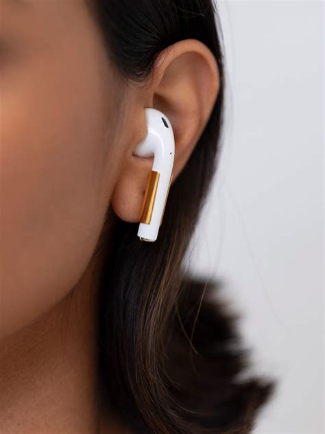 clever earrings designed  hold airpods  place