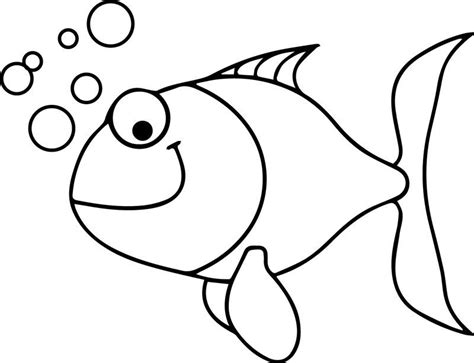 water cartoon fish coloring page sheet fish coloring page