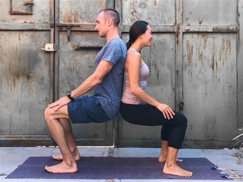 couples yoga poses  easy medium  hard duo yoga poses couples