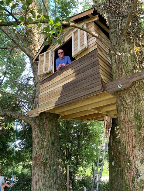build  treehouse house garden