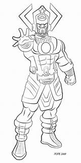Galactus Coloring Pages Quirt Template Sketch sketch template