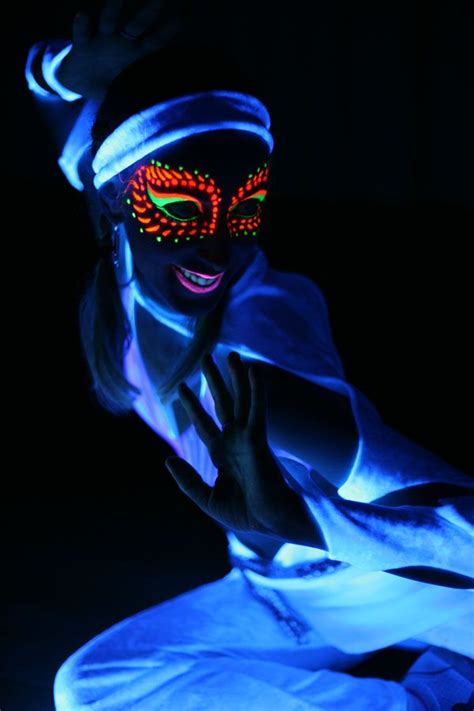 17 Best Images About Uv Blacklight Paint On Pinterest Uv Makeup