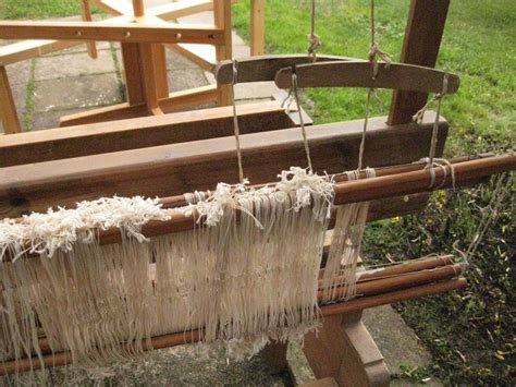 antique xixc large sweden floor weaving loom ebay weaving loom