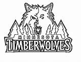 Coloring Logo Pages Sports Timberwolves Minnesota Printable Google Sheets Basketball Colouring Super Year Search Color Getcolorings sketch template