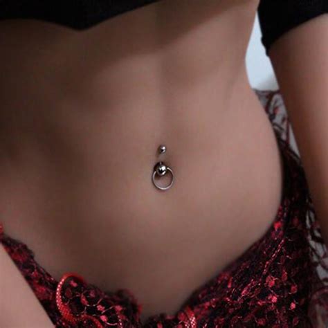 1pc new surgical steel navel piercing sexy belly piercing