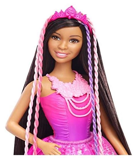 barbie endless hair kingdom snap n style princess nikki playset buy