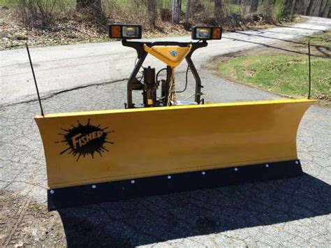 sell fisher  ft minute mount  snow plow  good condition  seabrook  hampshire