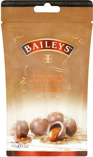 baileys salted caramel mini truffles 102g