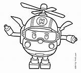 Poli Robocar Coloring Helly Coloriage Pages Cartoon Kids Printable Dessin Colouring Imprimer Books Cakes Magique Dessiner Character Choose Board sketch template