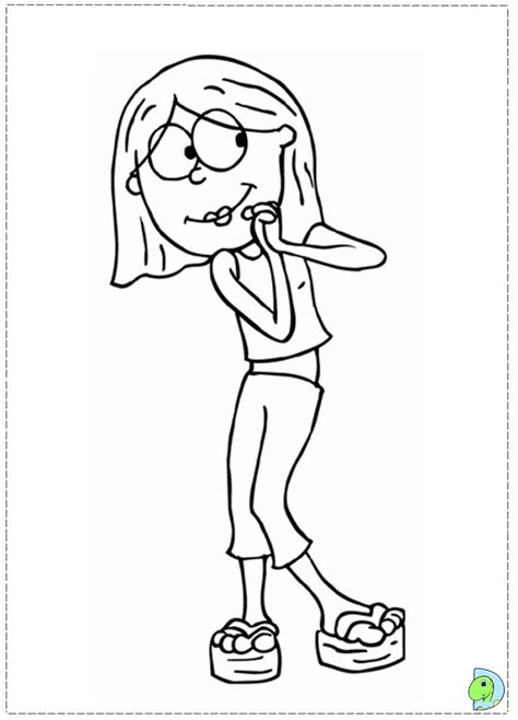 lizzie mc guire coloring pages dinokidsorg