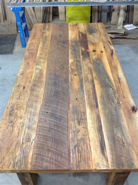 build   reclaimed wood table diy table kits