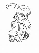 Coloring Pages Ben Print Printable Kids sketch template