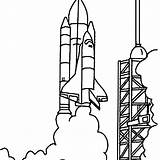 Space Nasa Center Shuttle Coloring Rocket Launched Drawing Pages Color Launch Kidsplaycolor Kids Clipart Moon Simple Websites Presentations Reports Powerpoint sketch template
