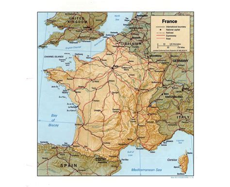 Maps Of France Collection Of Maps Of France Europe