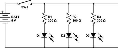 design building  simple led circuit electrical engineering stack exchange