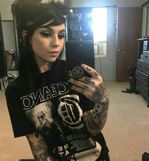 fallenmoon13 grunge gothic girl goth tattoo beautiful tattoos for