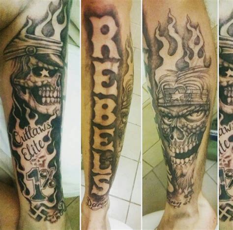 pin  neilod  rebels mc biker clubs polynesian tattoo tattoos