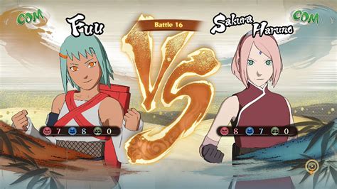 naruto shippuden ultimate ninja storm 4 fuu vs sakura haruno last youtube