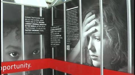 Human Trafficking T Box Art Unveiled In St Helens Bbc News