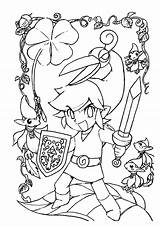 Zelda Coloring Coloriage Pages Dessin Kids Cute Imprimer Colorier Color Princess Children Print Dessiner Twilight Characters sketch template