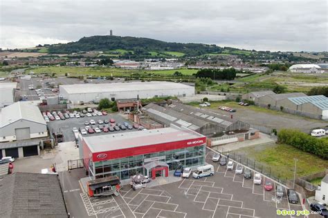 car dealership aerial drone photo  video services  bout yeh belfast