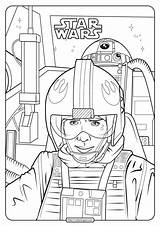 Wars Coloring Star Luke Pages Skywalker Printable Whatsapp Tweet Email sketch template
