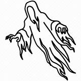 Ghost Drawing Halloween Wraith Icon Evil Spirit Phantom Spooky Drawings Clipart Outlines Mythical Creatures Transparent 40k Warhammer Kabal Fandom Kind sketch template