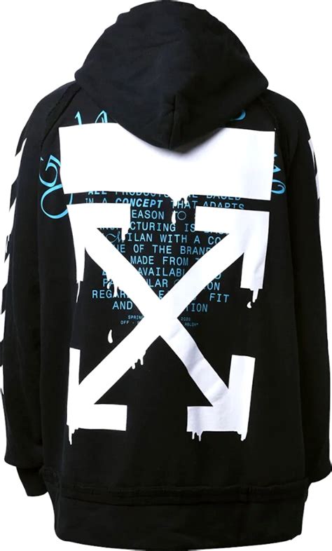 white black golden ratio hoodie incorporated style