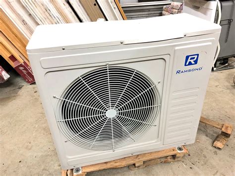 ramsond  btu  ton ductless mini split air conditioner  heat pump vhz air